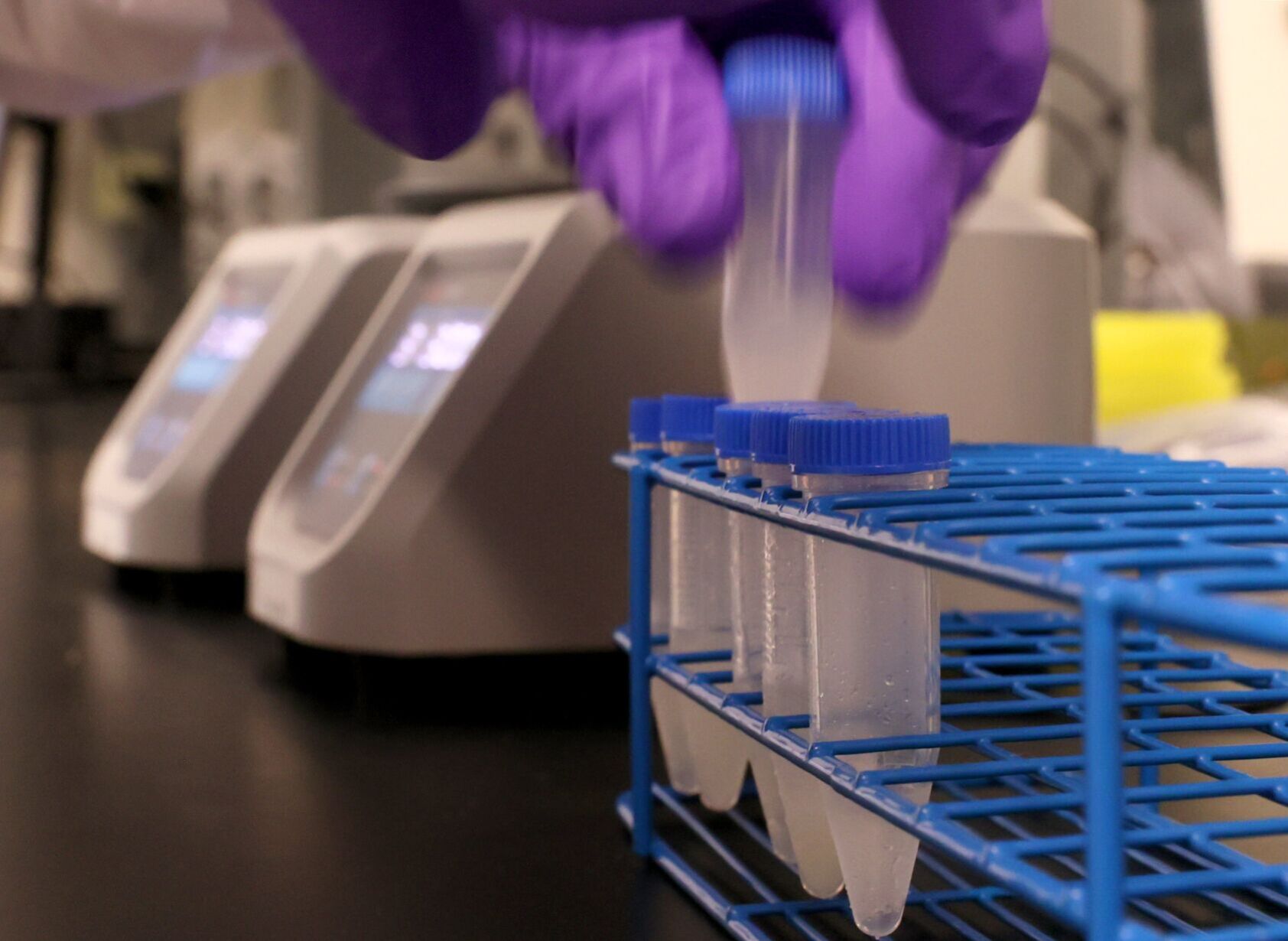 St. Louis County lab at steady pace running COVID tests